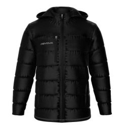 Kurtka zimowa Givova Prime unisex czarna. Białe kurtki Givova, na zimę, l, bez wzorów, z materiału, eleganckie, bez kaptura. Za 255.99 zł.