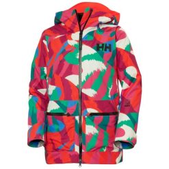 Damska kurtka narciarska z kapturem Helly Hansen Whitewall Lifaloft 3.0T. Czerwone kurtki narciarskie Helly Hansen, na zimę, bez wzorów, z puchu, z kapturem, narciarskie. Za 1,536.00 zł.