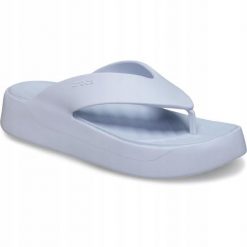 Japonki Dla Dorosłych Crocs Getaway Platform Flip. Czarne japonki Crocs, bez wzorów, z materiału. Za 139.99 zł.