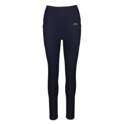 Legginsy Damskie Basca. Niebieskie legginsy Trespass, bez wzorów, z elastanu, długie. Za 114.99 zł.