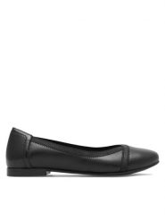 Lasocki Baleriny RST-ELENA-08 Czarny. Czarne baleriny Lasocki, bez wzorów, ze skóry, bez obcasa, bez zapięcia. Za 149.99 zł.