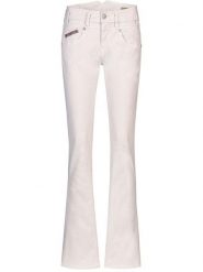Herrlicher Dżinsy "Pearl" - Bootcut fit - w kolorze kremowym rozmiar: W30/L34. Brązowe jeansy Herrlicher, l, bez wzorów. Za 249.95 zł.