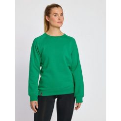 Bluza damska Hummel Red Classic. Zielone bluzy Hummel, na wiosnę, s, bez wzorów, z bawełny, bez kaptura, na fitness i siłownię. Za 166.85 zł.