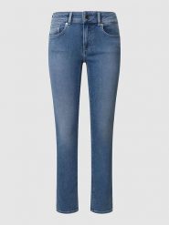 Pepe Jeans Dżinsy "New Broke" - Slim fit - w kolorze niebieskim rozmiar: W28/L32. Niebieskie jeansy Pepe Jeans, l, z aplikacjami, z jeansu, klasyczne. Za 180.91 zł.