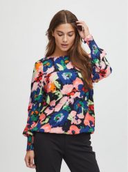 Fransa Bluzka 20612478 Kolorowy Regular Fit. Bluzki Fransa, s, bez wzorów, z wiskozy, bez kołnierzyka, bez ramiączek. Za 339.99 zł.