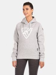 Kilpi Bluza "Fjela" w kolorze szarym rozmiar: 38. Szare bluzy Kilpi, bez wzorów, bez ramiączek, z kapturem. Za 173.60 zł.