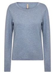 Soyaconcept Sweter "Dollie" w kolorze błękitnym rozmiar: XXL. Niebieskie swetry Soyaconcept, xxl, bez wzorów, bez ramiączek. Za 184.95 zł.