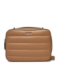 Calvin Klein Torebka K60K612114 Brązowy. Brązowe listonoszki Calvin Klein, bez wzorów, ze skóry, bez dodatków. Za 269.99 zł.