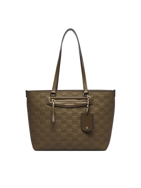 MICHAEL Michael Kors Torebka 30S6GTVT6B Brązowy. Brązowe shopper bag MICHAEL Michael Kors, bez wzorów, ze skóry, bez dodatków. Za 1,239.00 zł.