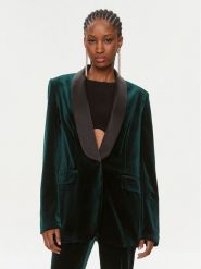 KARL LAGERFELD Marynarka 240W1408 Zielony Regular Fit. Zielone marynarki i żakiety KARL LAGERFELD, bez wzorów, z syntetyku, bez ramiączek. Za 1,959.00 zł.