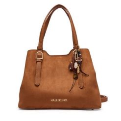 Torebka Valentino. Brązowe torebki klasyczne Valentino, bez wzorów, klasyczne, bez dodatków. Za 749.99 zł.