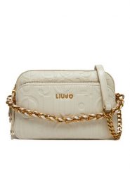 Liu Jo Torebka Ecs M Camera Case AA5198 E0538 Écru. Listonoszki Liu Jo, bez wzorów, ze skóry, bez dodatków. Za 549.99 zł.