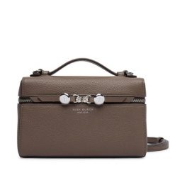 Torebka Tory Burch. Szare listonoszki Tory Burch, bez wzorów, bez dodatków. Za 1,659.00 zł.