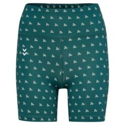 Szorty damskie Hummel Hiit Impact. Zielone szorty sportowe Hummel, bez wzorów. Za 240.50 zł.