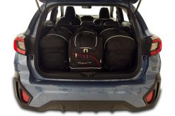 Torby Do Bagażnika Subaru Crosstrek Mhev 2024+ 4Szt Kjust. Czarne torby podróżne KJUST, bez wzorów, z kauczuku. Za 1,160.00 zł.