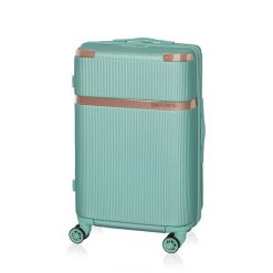 Walizka podróżna BETLEWSKI BWA-050 M j. zielony. Zielone walizki Betlewski. Za 269.99 zł.