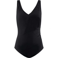 Kostium kąpielowy wyszczuplający bonprix czarny. Bielizna modelująca marki bonprix. Za 54.99 zł.