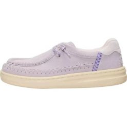 HeyDude Damskie Mokasyny Harper Moc Crafted Suede. Brązowe mokasyny Hey dude, bez wzorów, z materiału. Za 329.00 zł.