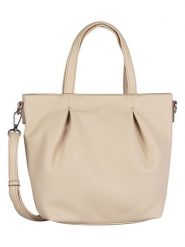 Tom Tailor Torebka "Laurie" w kolorze kremowym - 30 x 26 x 9,5 cm rozmiar: onesize. Brązowe torebki klasyczne Tom Tailor, bez wzorów, z materiału, przez ramię, bez dodatków. Za 114.44 zł.