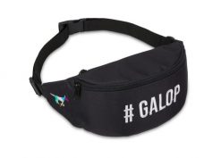 Saszetka nerka jeździecka GALOP WEAR #Galop. Czarne nerki i saszetki GALOP WEAR, bez wzorów, eleganckie, bez dodatków. Za 99.00 zł.
