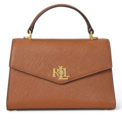 Torebka LAUREN RALPH LAUREN. Brązowe torebki klasyczne Lauren Ralph Lauren, bez wzorów, klasyczne, bez dodatków. Za 1,399.00 zł.