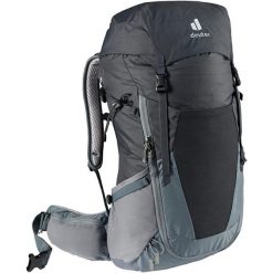 Plecak turystyczny Deuter Futura 24 SL damski - graphite/shale. Niebieskie plecaki Deuter, bez wzorów, bez dodatków. Za 608.60 zł.