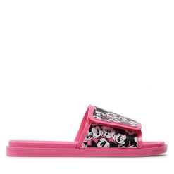Klapki Melissa. Czarne klapki Melissa, bez wzorów, bez obcasa, bez zapięcia. Za 299.99 zł.