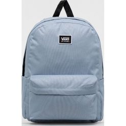 Vans plecak duży gładki. Niebieskie plecaki Vans, bez wzorów, do ręki, bez dodatków. Za 199.99 zł.