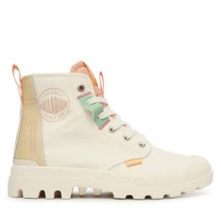 Trapery Palladium. Traperki Palladium, bez wzorów, bez obcasa, bez zapięcia. Za 399.99 zł.