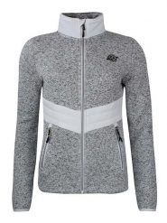 Peak Mountain Kurtka polarowa "Atormi" w kolorze szarym rozmiar: M. Szare kurtki Peak Mountain, m, bez wzorów, z materiału, bez kaptura. Za 173.99 zł.