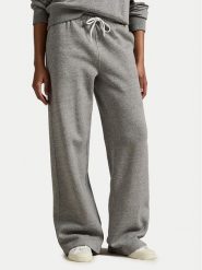 Polo Ralph Lauren Spodnie dresowe 211977959004 Szary Wide Leg. Szare spodnie dresowe Polo Ralph Lauren, bez wzorów, z bawełny. Za 629.99 zł.