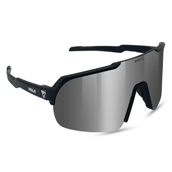 Okulary przeciwsłoneczne Vola Nova. Czarne okulary przeciwsłoneczne VOLA, bez wzorów. W wyprzedaży za 411.50 zł.