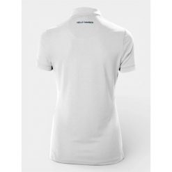 Koszulka Polo Damska Helly Hansen W Crewline. Białe t-shirty sportowe Helly Hansen, bez wzorów, bez ramiączek, żeglarskie. Za 299.00 zł.