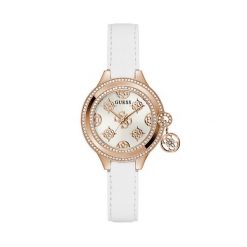 Zegarek damski Guess. Żółte zegarki Guess, złote. Za 689.99 zł.