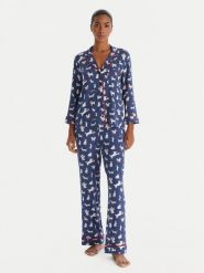 Kate Spade Piżama KSI82772 Niebieski Regular Fit. Niebieskie piżamy Kate Spade, m, bez wzorów, z syntetyku, bez kołnierzyka, bez ramiączek. Za 559.99 zł.