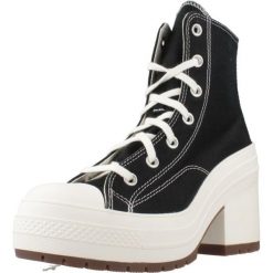 Buty Kobieta Converse Chuck 70 De Luxe Heel czarny. Czarne buty sportowe lifestyle Converse, bez wzorów, casualowe, bez zapięcia. W wyprzedaży za 433.80 zł.