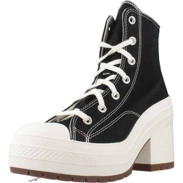Buty Kobieta Converse Chuck 70 De Luxe Heel czarny. Czarne buty sportowe lifestyle Converse, bez wzorów, casualowe, bez zapięcia. W wyprzedaży za 436.55 zł.