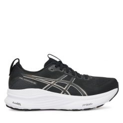 Buty do biegania Asics. Czarne buty do biegania ASICS, bez wzorów, bez zapięcia, do biegania, asics gel kayano. Za 899.99 zł.