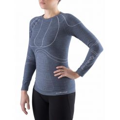 Koszulka termoaktywna damska Viking Lana Pro Merino, z wełną Merino. Szare bielizna termoaktywna damska Viking, bez wzorów, z wełny, bez ramiączek, narciarskie. Za 188.94 zł.