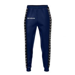 Spodnie Sportowe Givova College Navy L - Oddychające i Wygodne. Niebieskie spodnie dresowe Givova, bez wzorów, z poliesteru, na fitness i siłownię. Za 201.99 zł.