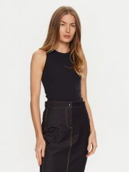 Max Mara Leisure Top Peggi 2426946068 Granatowy Regular Fit. Niebieskie topy Max Mara Leisure, m, bez wzorów, z bawełny, bez kołnierzyka, bez ramiączek. Za 239.99 zł.
