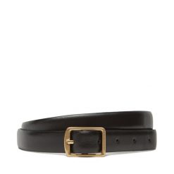 Pasek Damski Calvin Klein. Czarne paski Calvin Klein, bez wzorów. Za 179.99 zł.