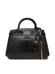 Guess Torebka Melinda HWKL99 33060 Czarny. Czarne torebki klasyczne Guess, z aplikacjami, ze skóry, bez dodatków. Za 679.99 zł.
