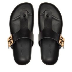 Japonki Tory Burch. Czarne japonki Tory Burch, bez wzorów. Za 1,219.00 zł.