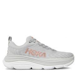 Buty do biegania Hoka. Szare buty do biegania HOKA, bez wzorów, bez zapięcia, do biegania. Za 599.99 zł.