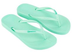 Japonki damskie Ipanema Anat. Zielone japonki Ipanema, bez wzorów, z gumy, wakacyjne. Za 63.99 zł.