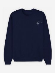 WOOOP Bluza "Pissenlit" w kolorze granatowym rozmiar: L. Niebieskie bluzy bez kaptura Wooop, l, bez wzorów, bez kaptura. Za 104.89 zł.