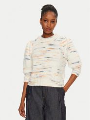 Munthe Sweter 244162124474 Beżowy Regular Fit. Brązowe swetry Munthe, bez wzorów, z wełny, bez ramiączek. Za 579.99 zł.