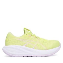 Buty do biegania Asics. Zielone buty do biegania ASICS, bez wzorów, bez zapięcia, do biegania. Za 659.99 zł.