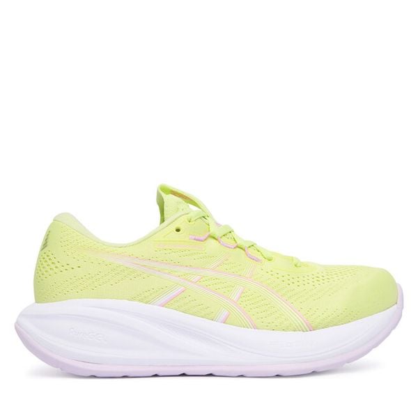 Buty do biegania Asics. Zielone buty do biegania ASICS, bez wzorów, bez zapięcia, do biegania. Za 659.99 zł.
